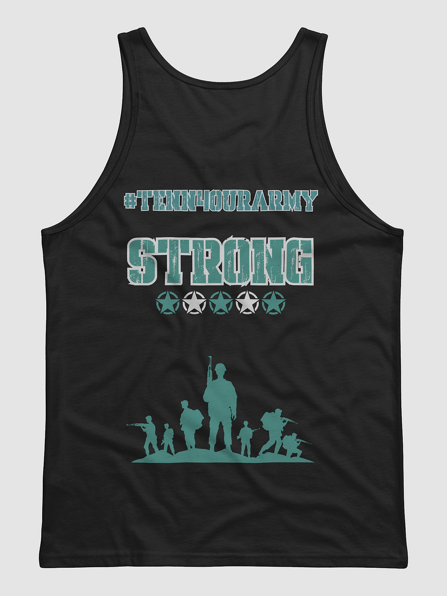 #TeNN4OURARMY Tank - Teal & White product image (5)