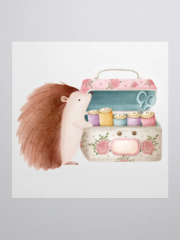 Maple's Sewing Kit | Kiss Cut Sticker product image (1)
