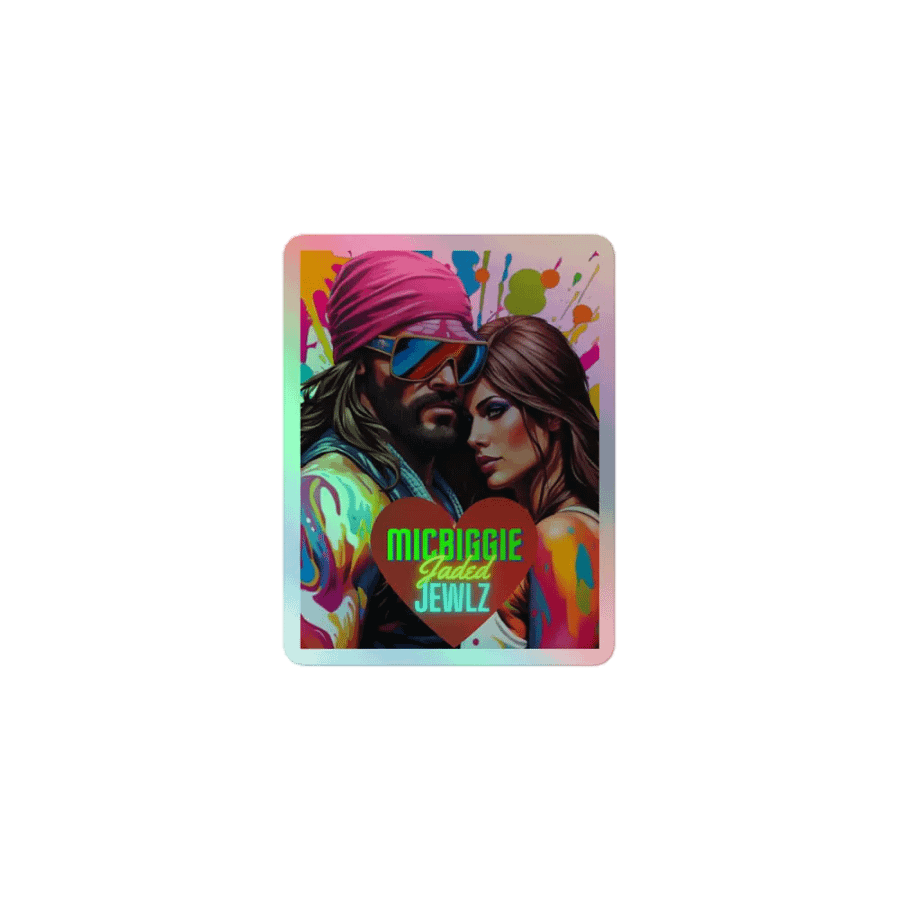 Jaded Love Holographic Sticker Sheet product image (1)