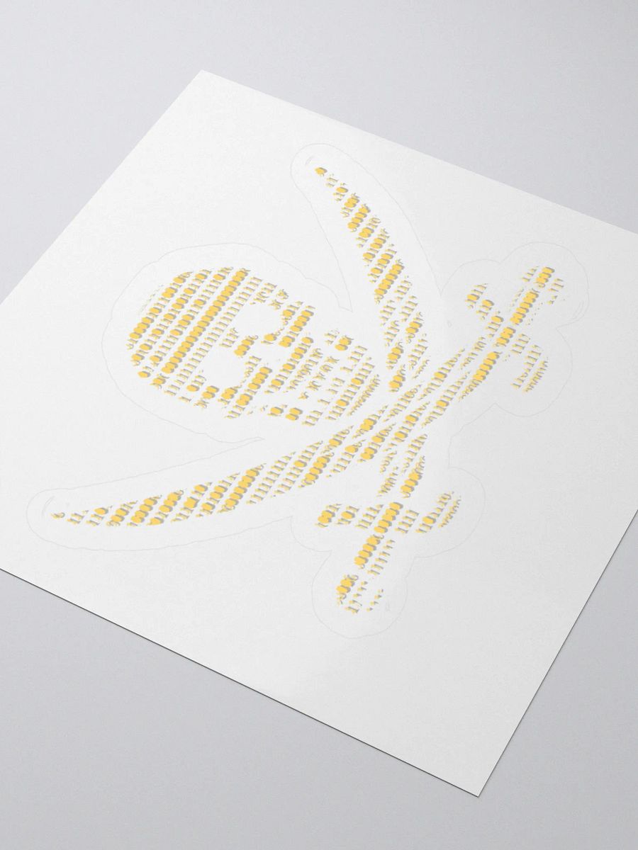 Binary Pirate Kiss Cut Stickers product image (7)