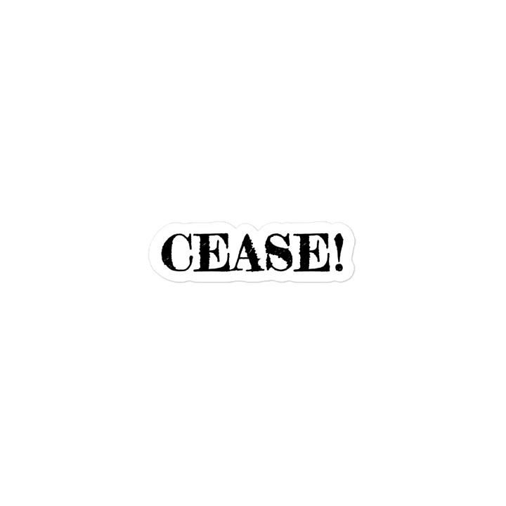 CEASE! Magnet product image (1)