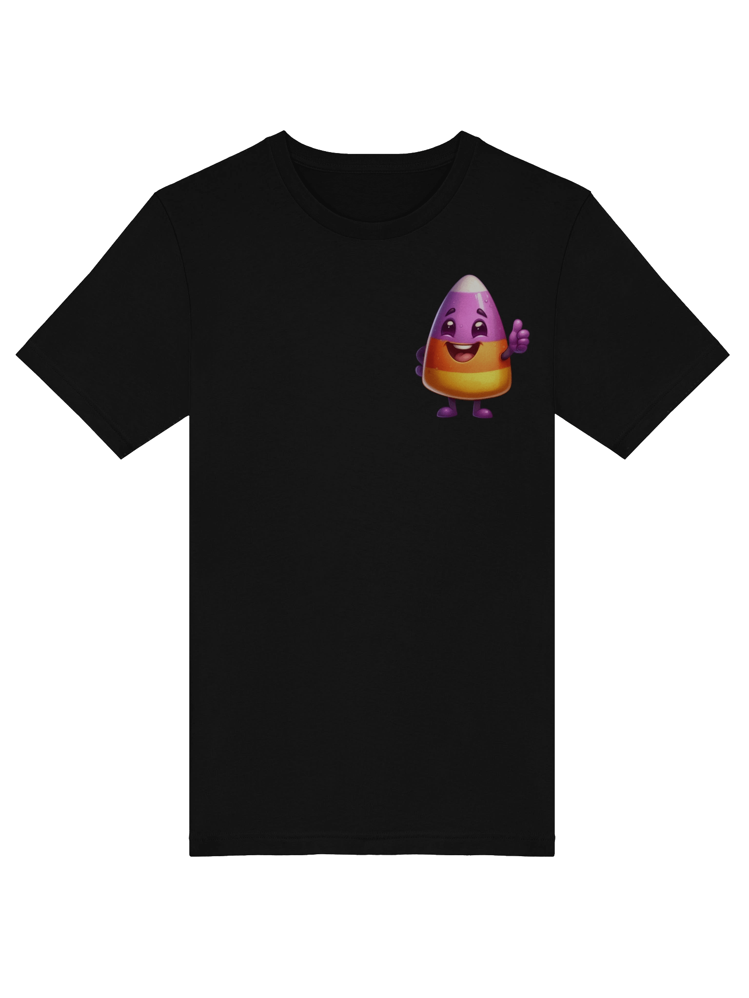 Thumbs Up Candy Corn Pocket Tee product image (49)