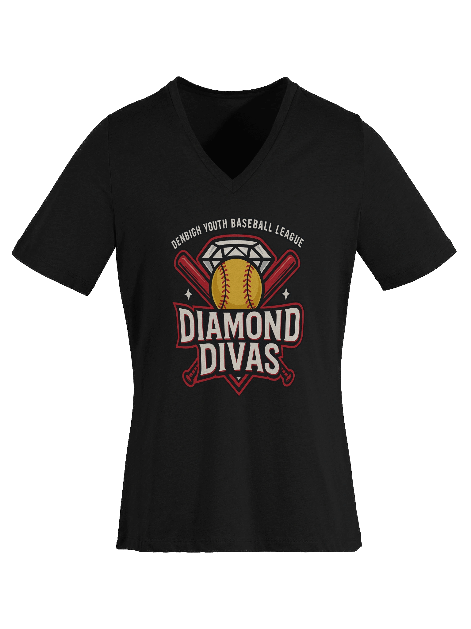Diamond Divas - V-neck product image (6)