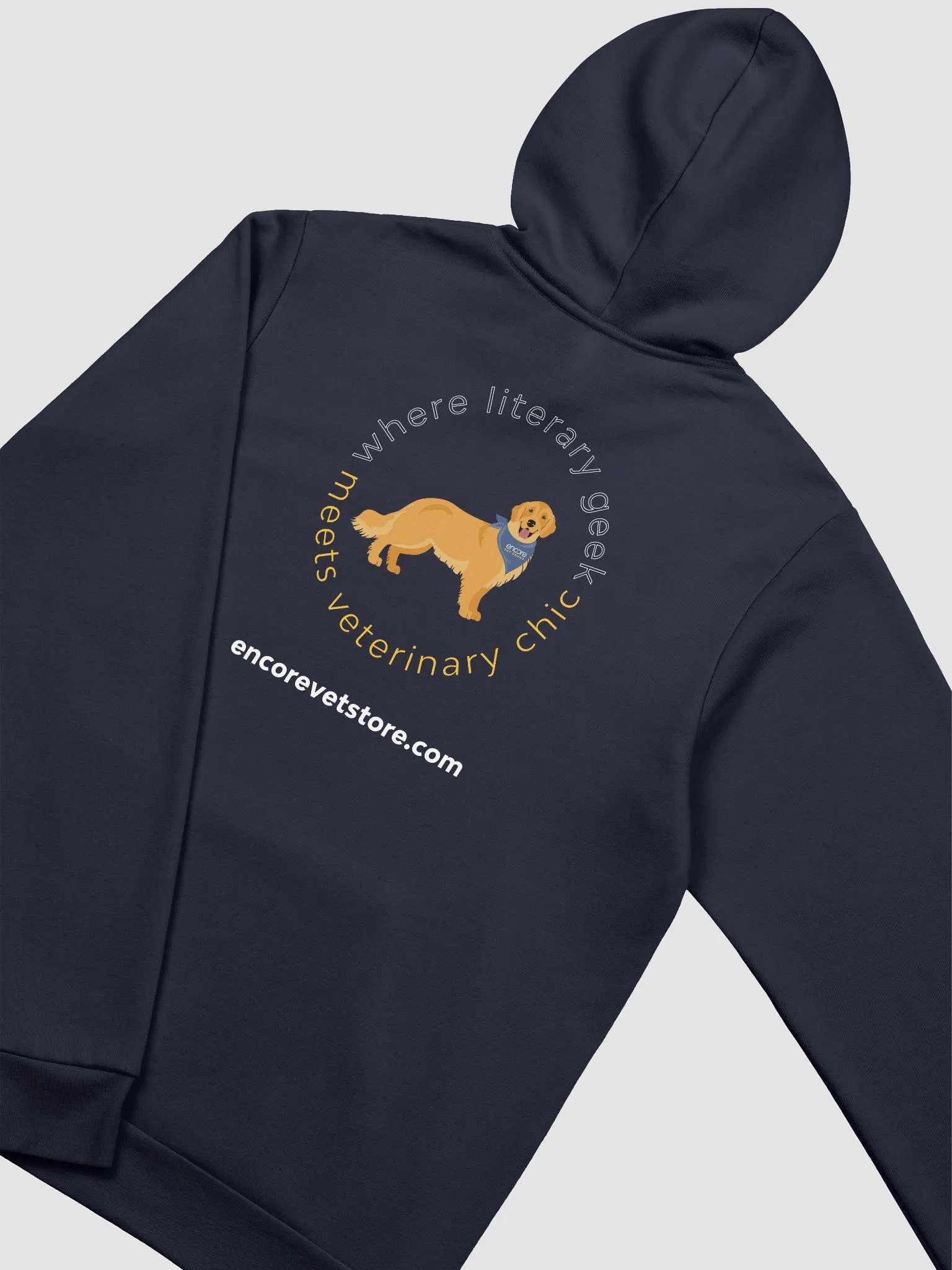 Encore IT Support Bella+Canvas Hoodie product image (4)