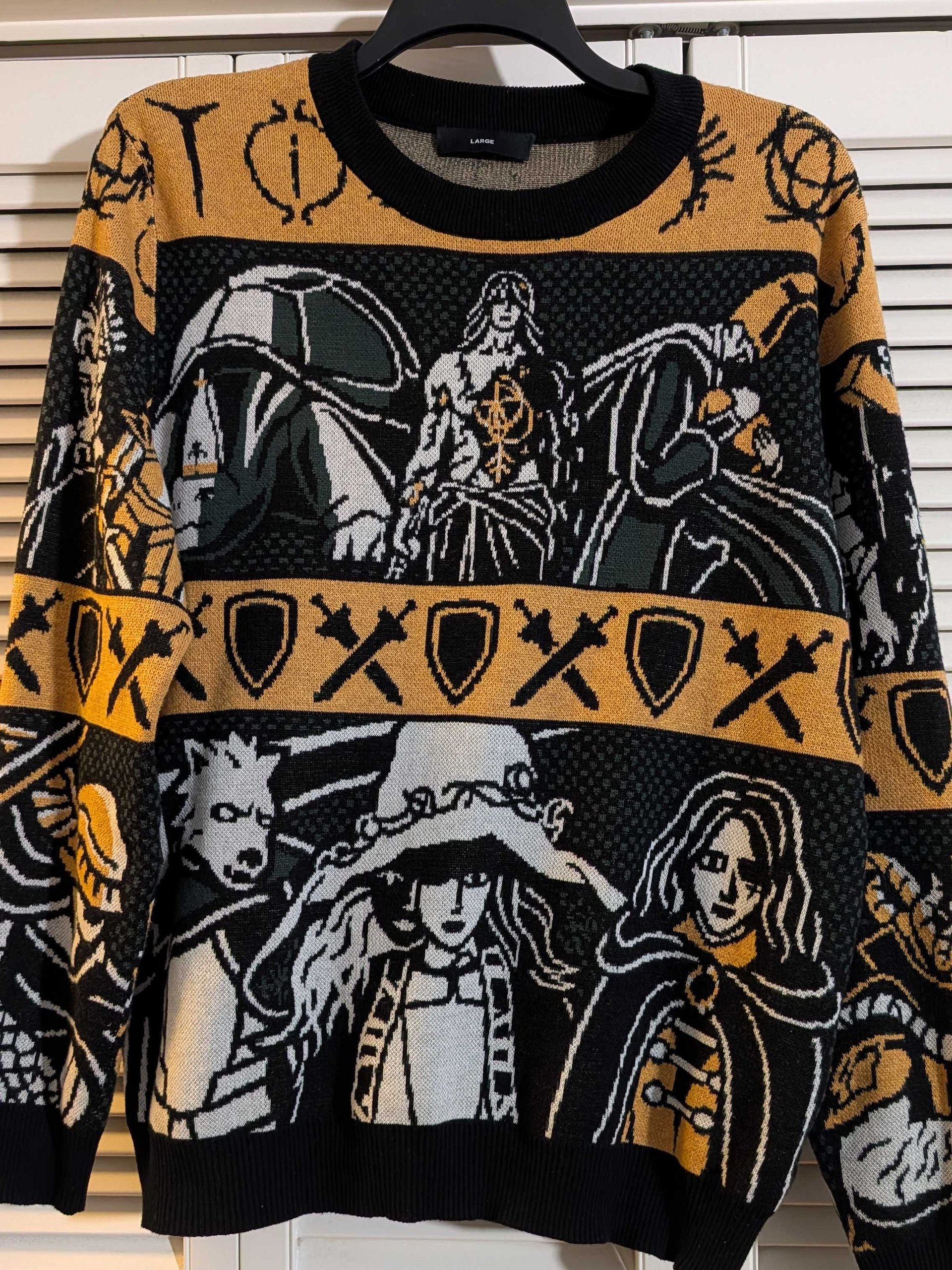 Winter Wonderlands Between (gold and green) product image (1)