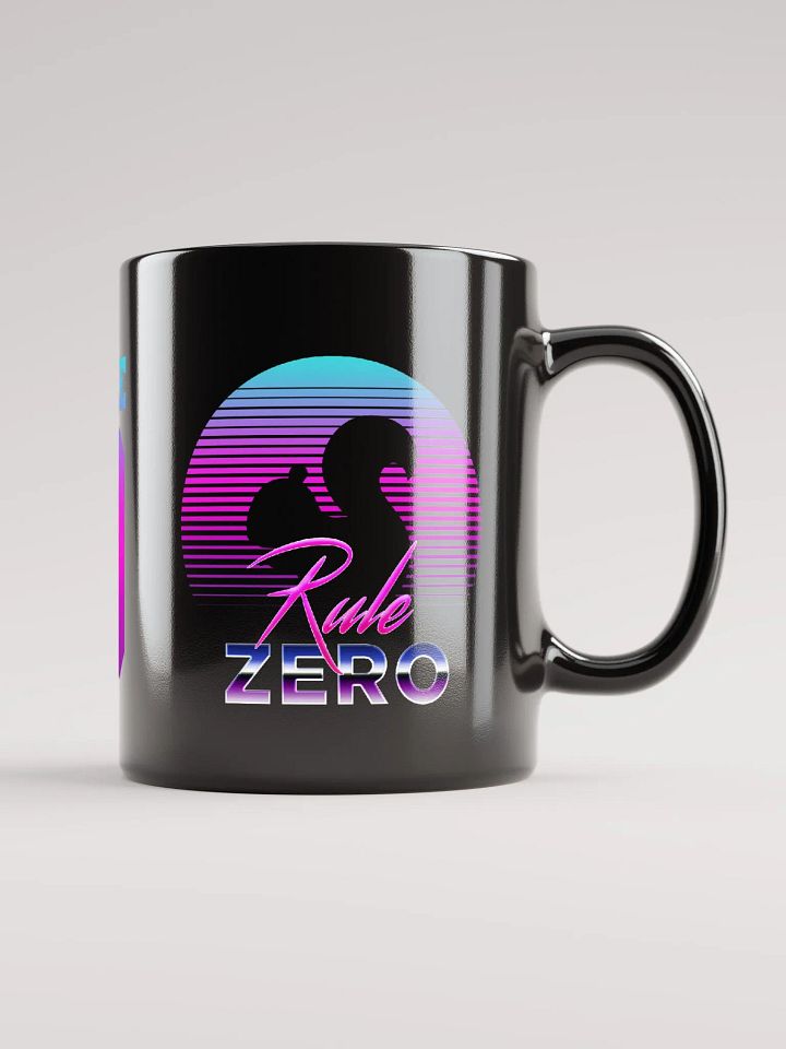 Rule 0 Black Mug product image (1)