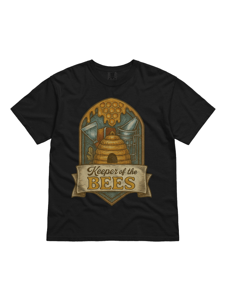 Keeper of the Bees T shirt - Beekeeping T shirt Gift for Bee Lovers & Backyard Beekeepers product image (1)