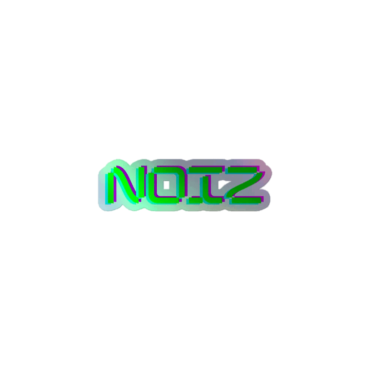 Noiz Holographic Sticker product image (1)
