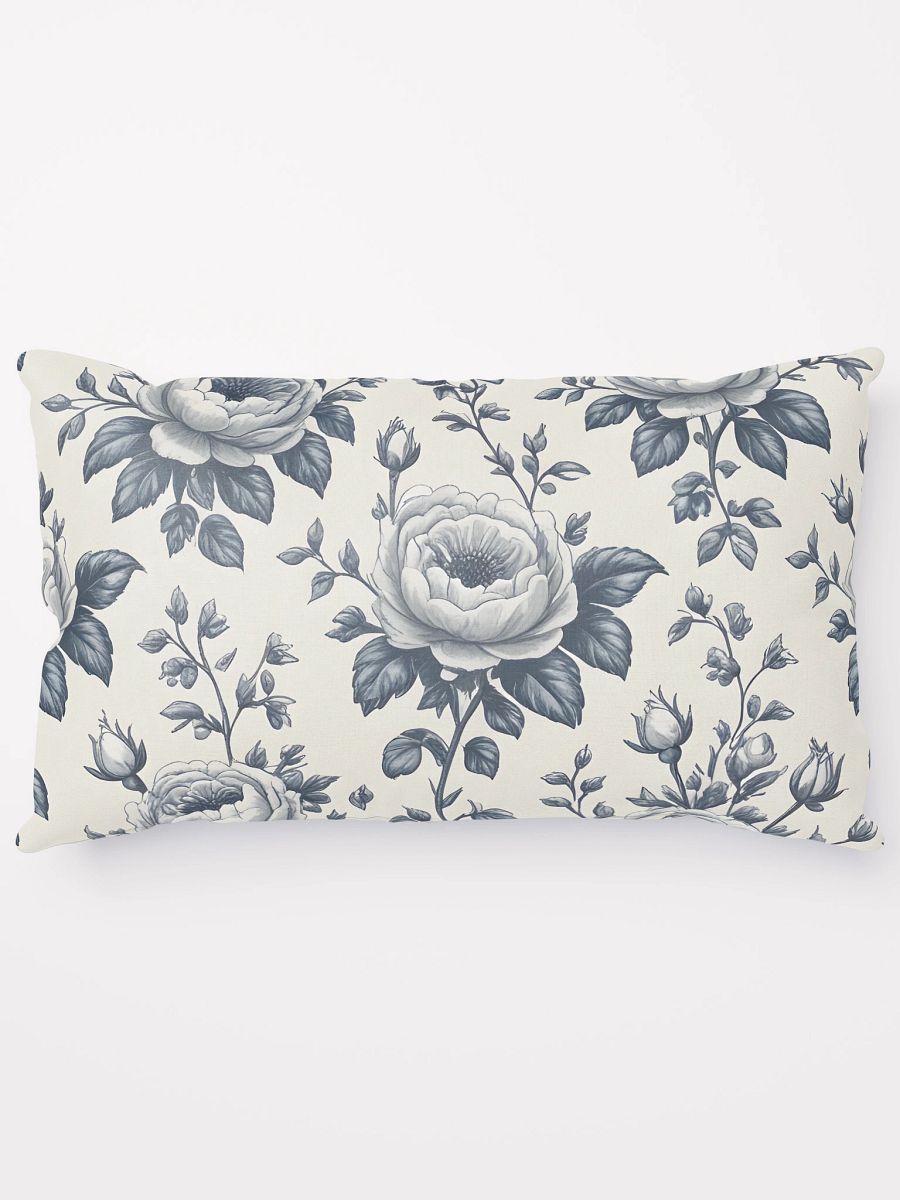 Toile Peony Sketch Pillow product image (5)