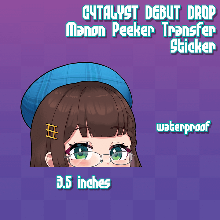 C4TALYST Peeker Sticker [PREORDER] product image (1)