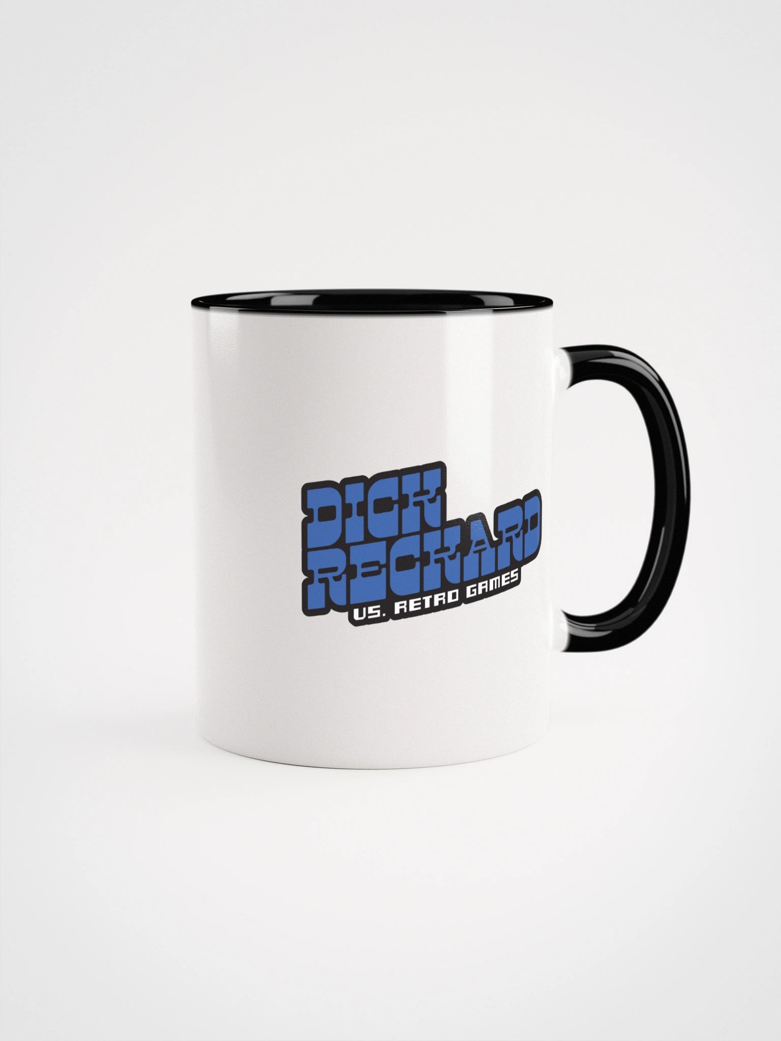 Dick Reckard vs Retro Games Blue Logo Unisex Ceramic Mug product image (8)