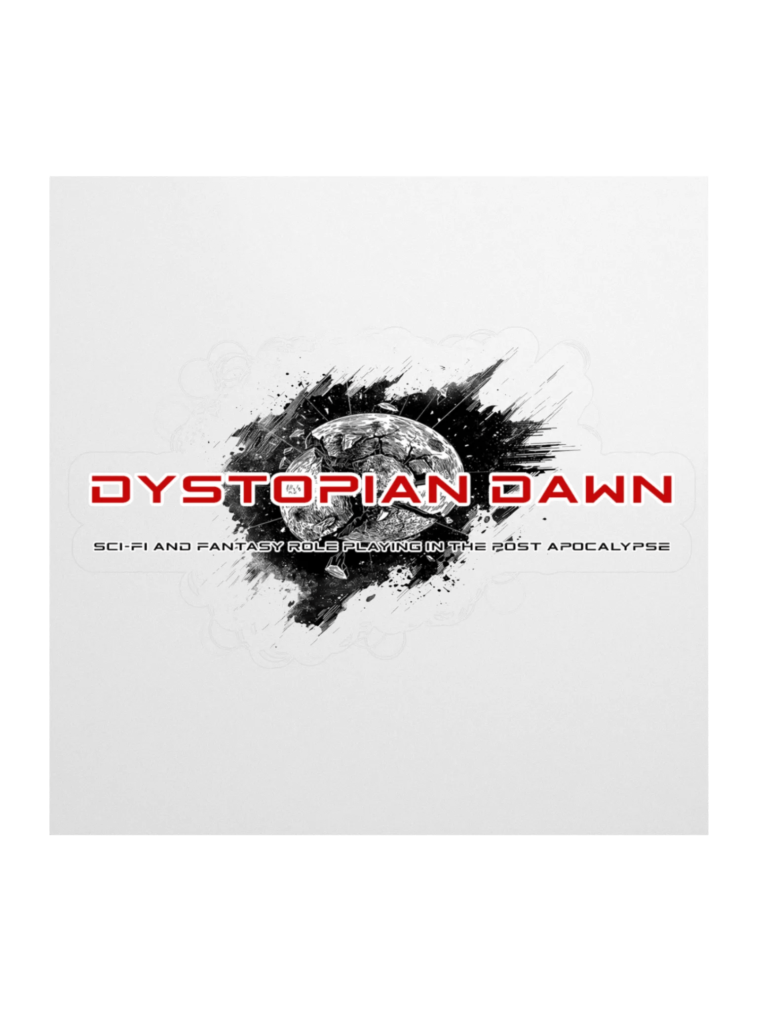 Dystopian Dawn - The Sticker (v1) product image (1)