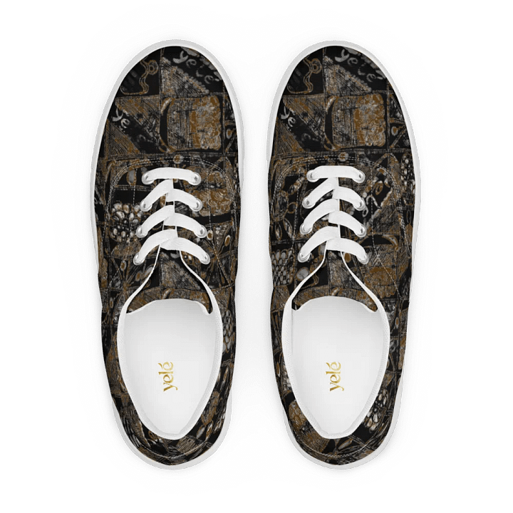 Geometric Glamour Lace-Up Shoes product image (1)