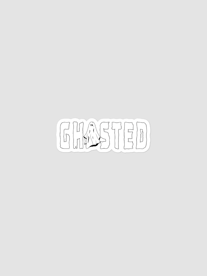 Ghosted Sticker product image (1)