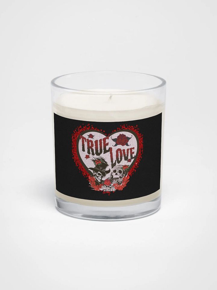 True Love Red & Black Design Candle product image (1)