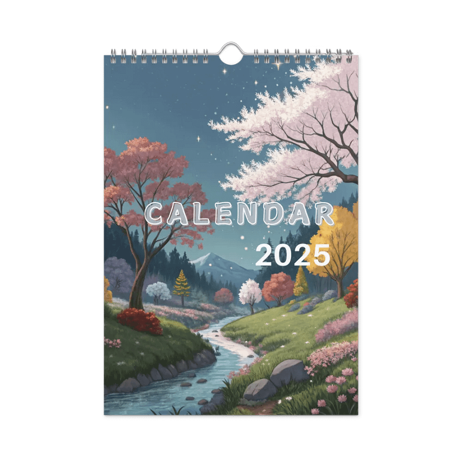 MAGICAL ANIME SEASONS WALL CALENDAR 2025 product image (3)