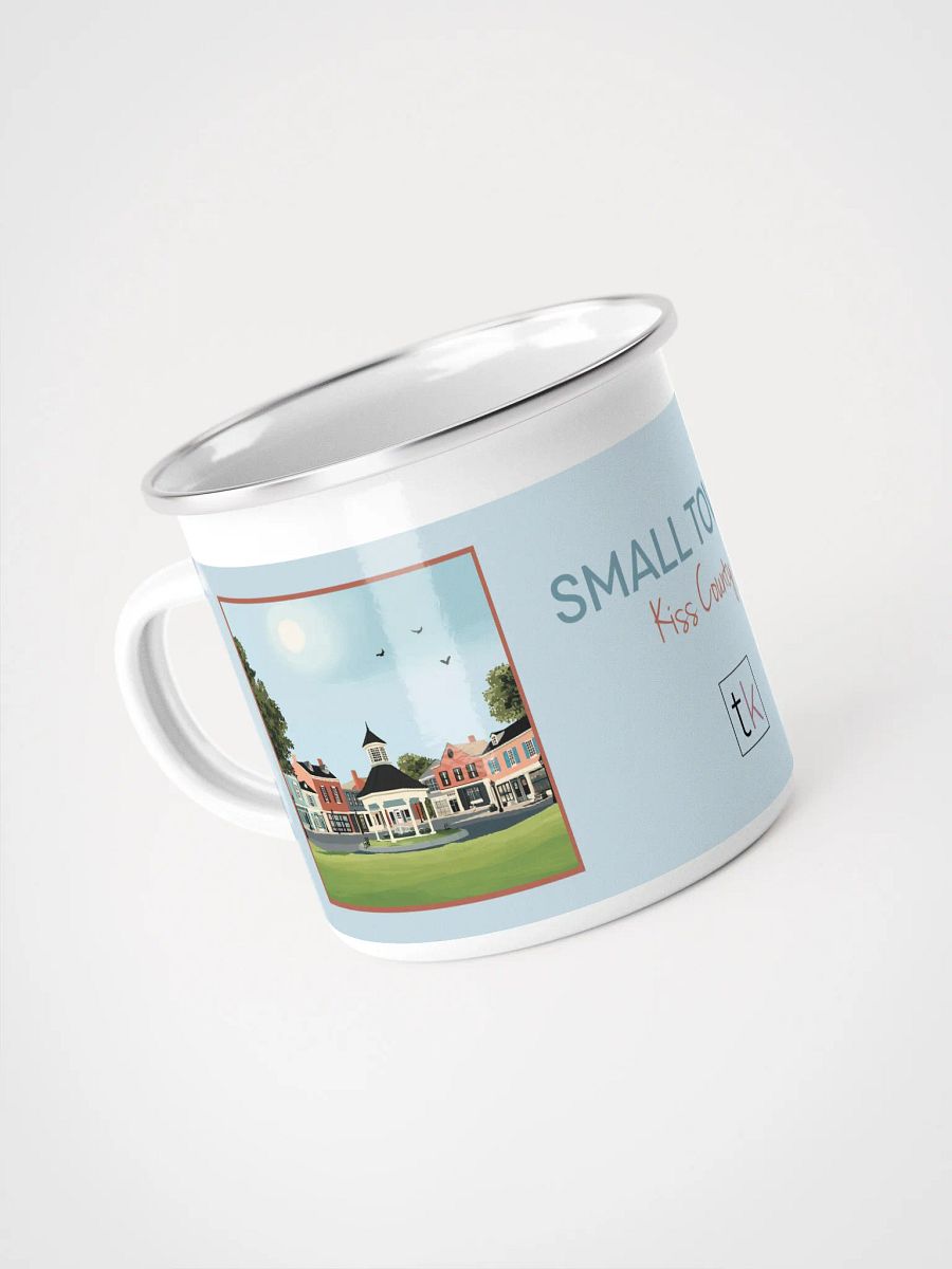 Small Town Kiss County Enamel Mug product image (4)