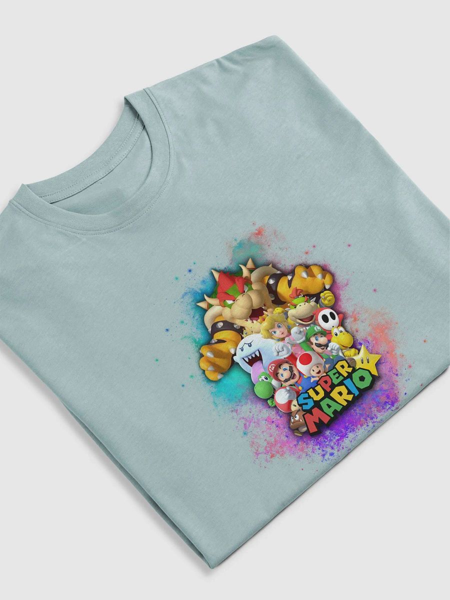 Mario Collage Galaxy - Cotton Heritage Men's Premium Heavyweight Tee product image (35)