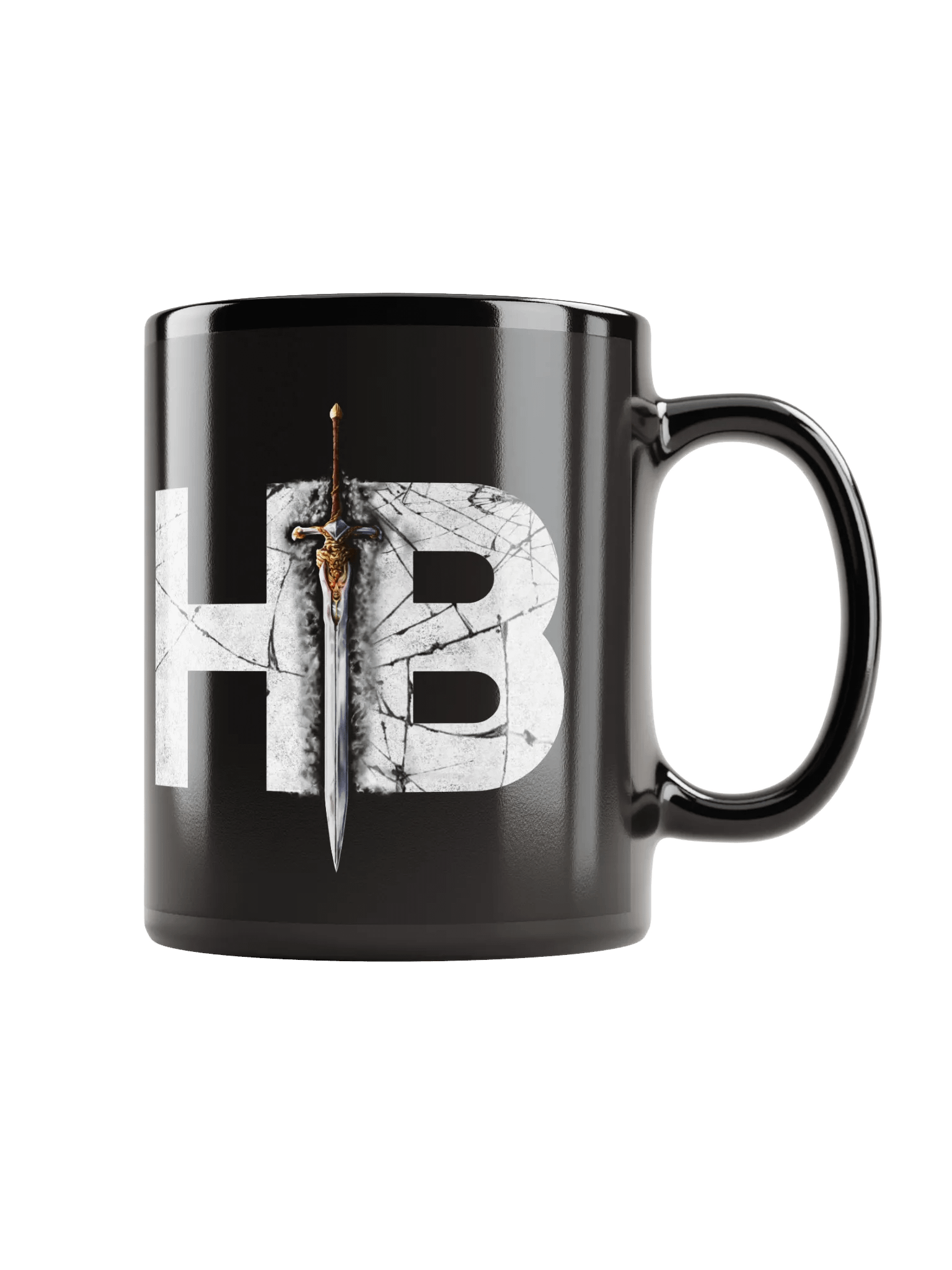 Hazeblade Classic Black Glossy Mug product image (1)