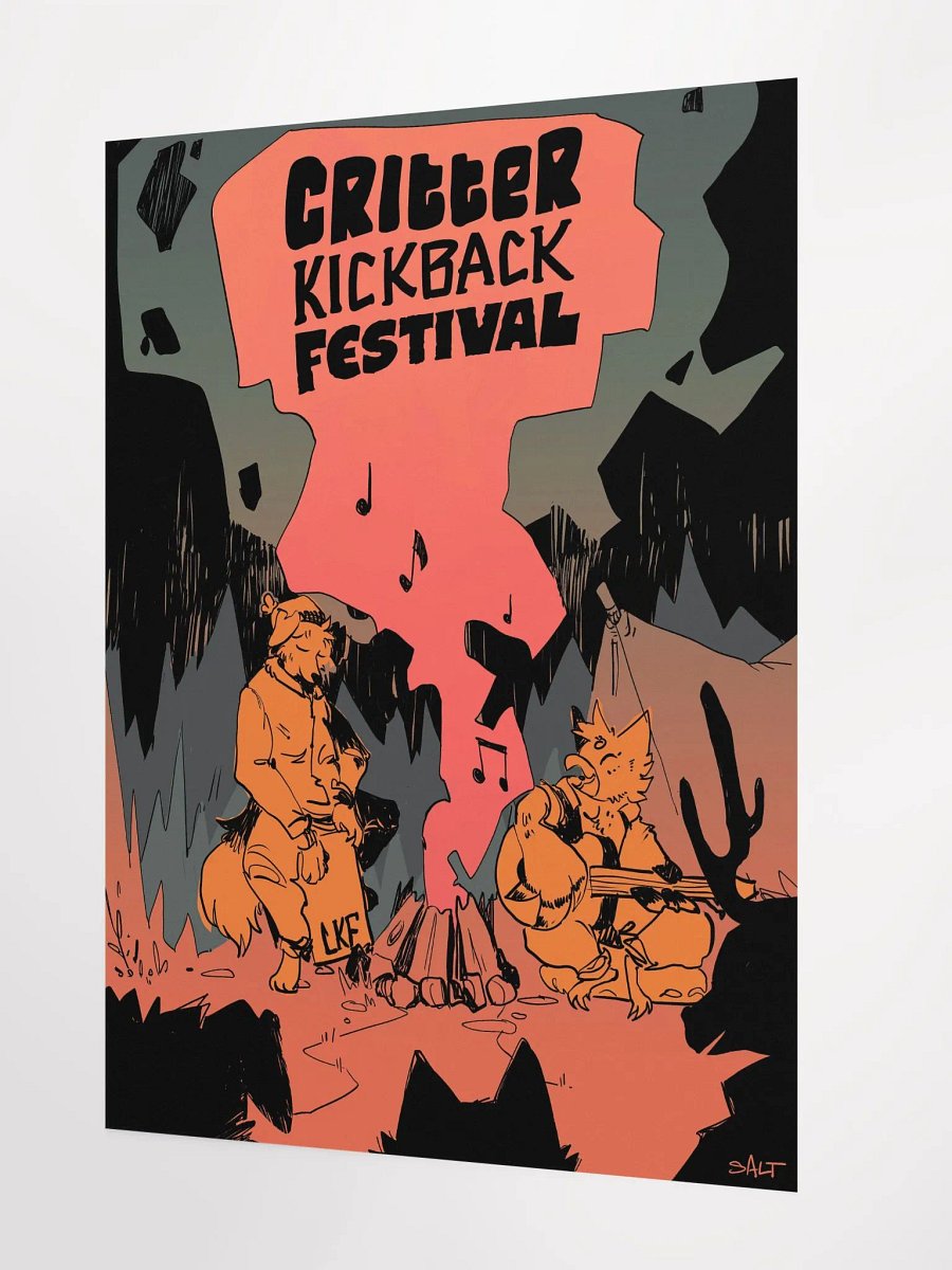Critter Kickback Poster product image (3)