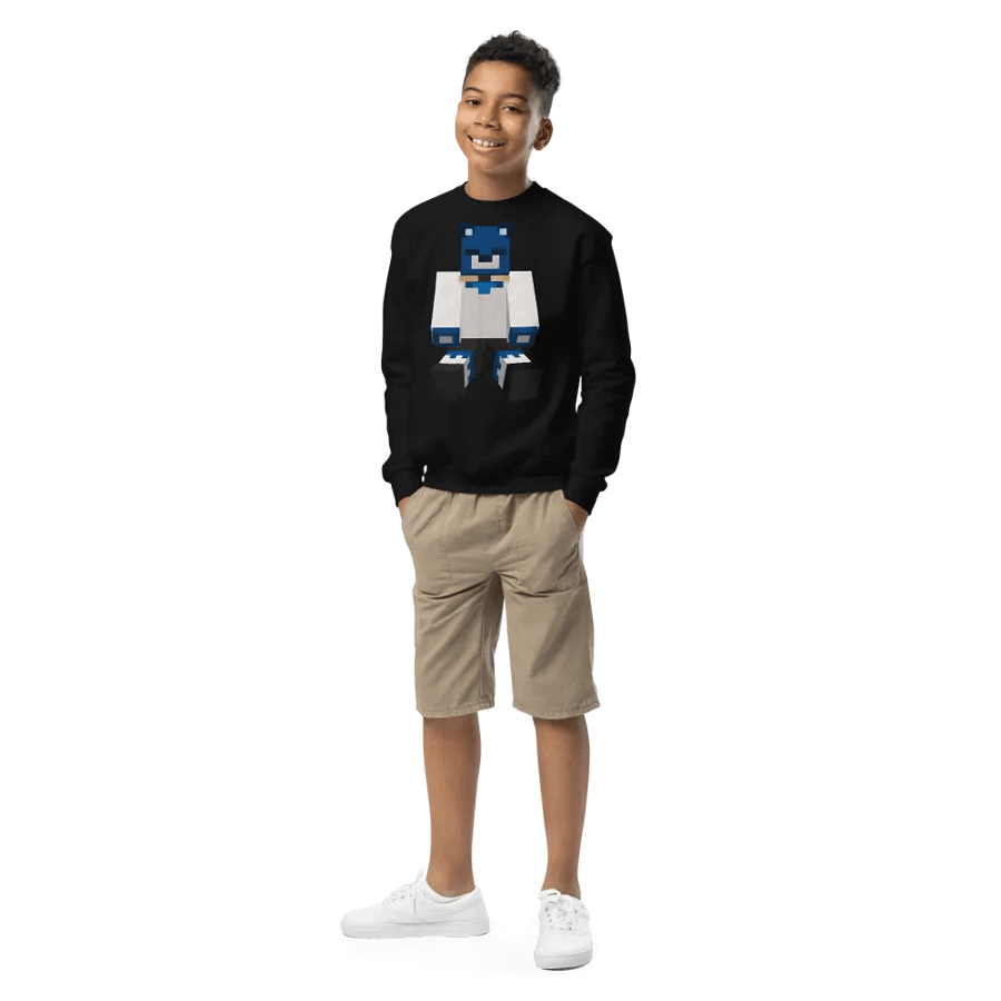 Minecraft Youth Crew Neck Sweatshirt product image (1)