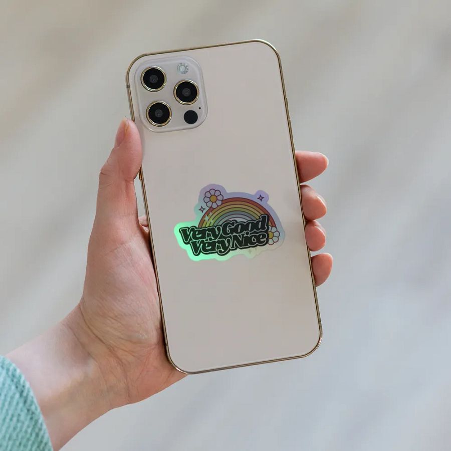 Very Good Very Nice Holographic Sticker product image (8)