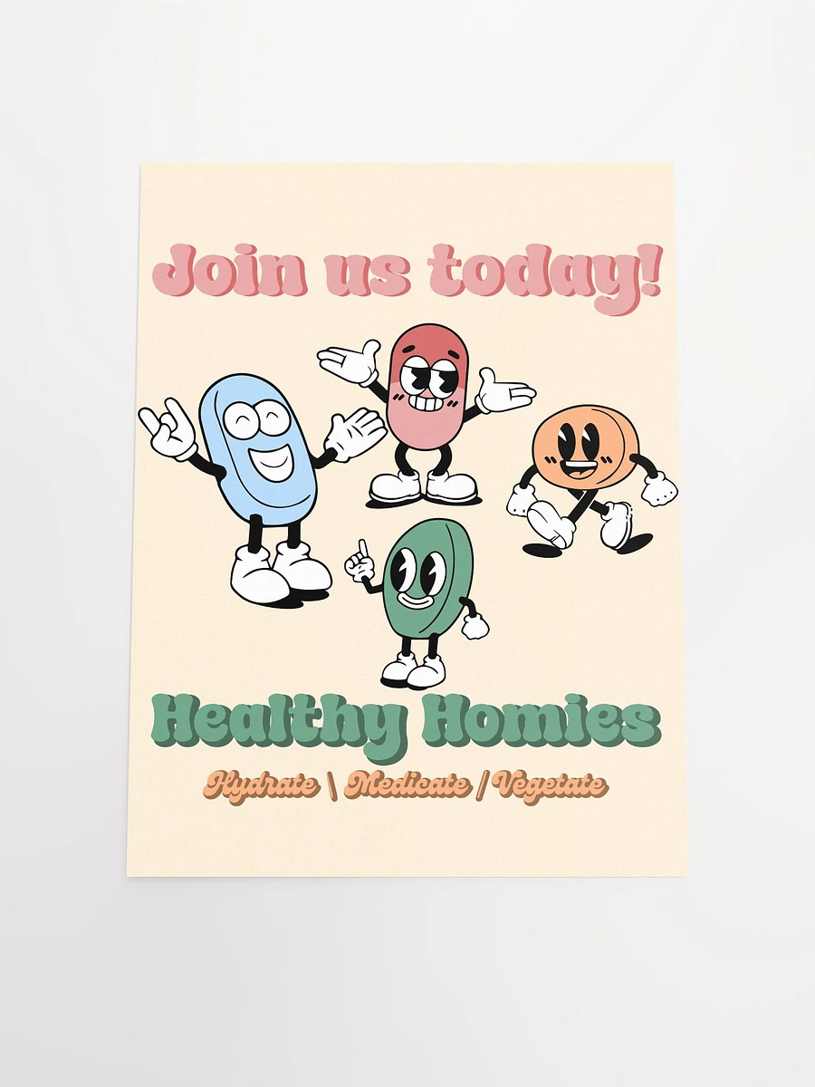 Healthy Homies Poster product image (4)
