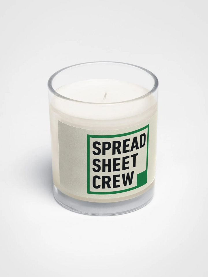 Spread Sheet Crew - Candle product image (2)
