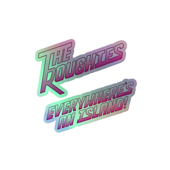 Everywhere's An Island Holographic Stickers product image (2)