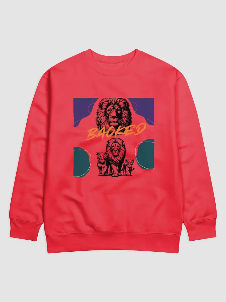 Backed Long Sleeve Crew neck Unisex product image (4)