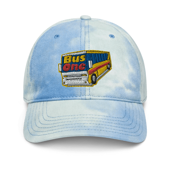 Tie Dye Bus One Trivia Hat product image (1)