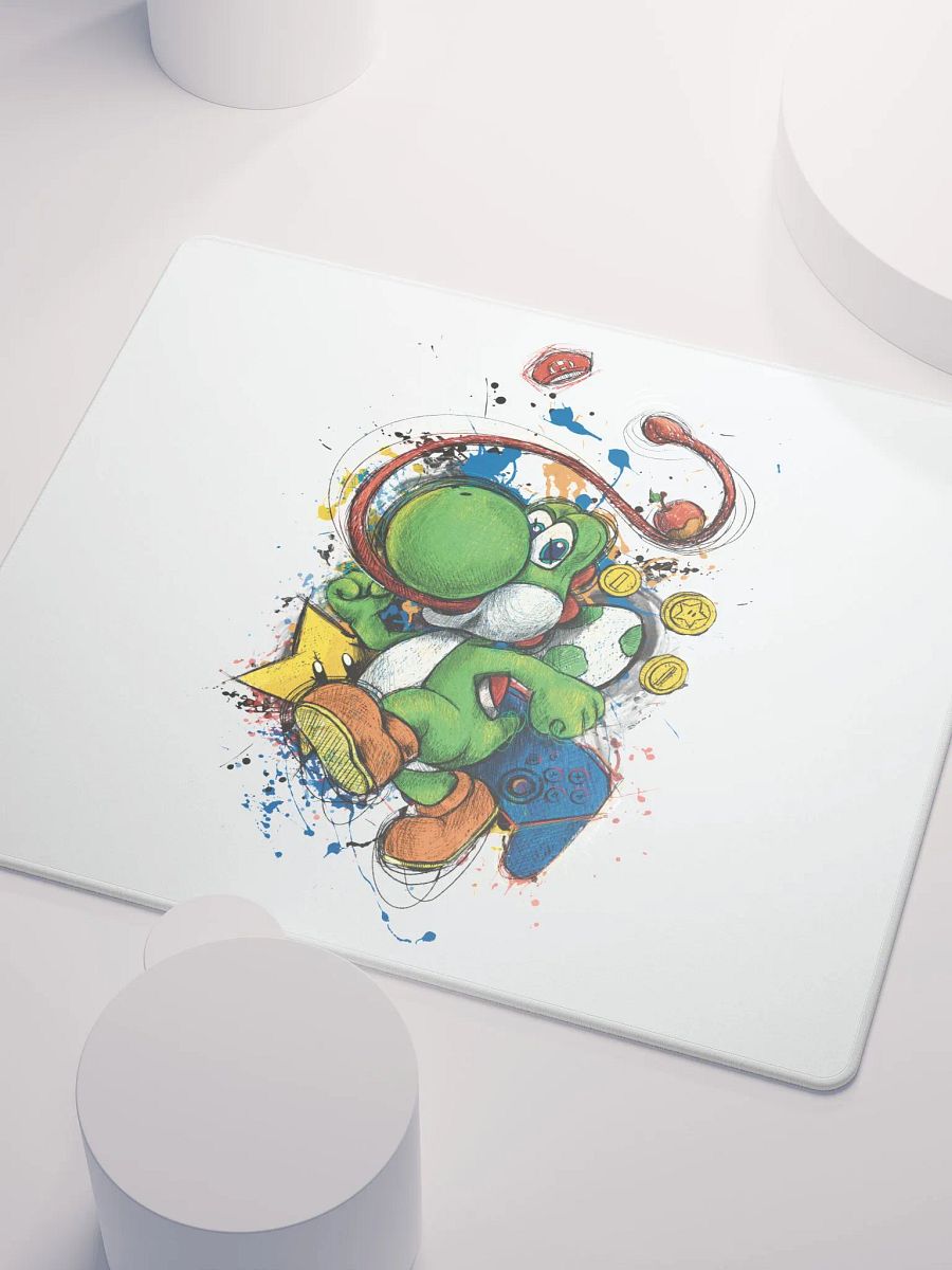 Yoshi By StephyJ Gaming Mouse Pad product image (5)