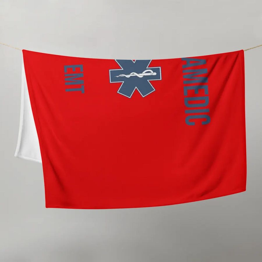 "First Aid" Throw Blanket product image (9)