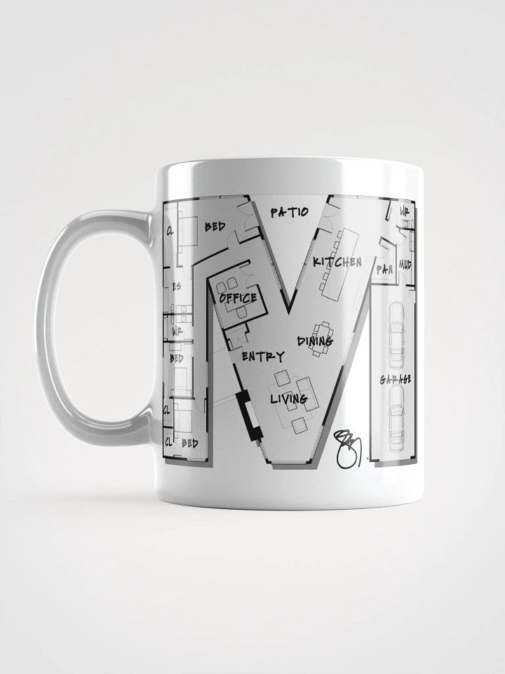 Alphabet Floor Plan Mug - M product image (1)