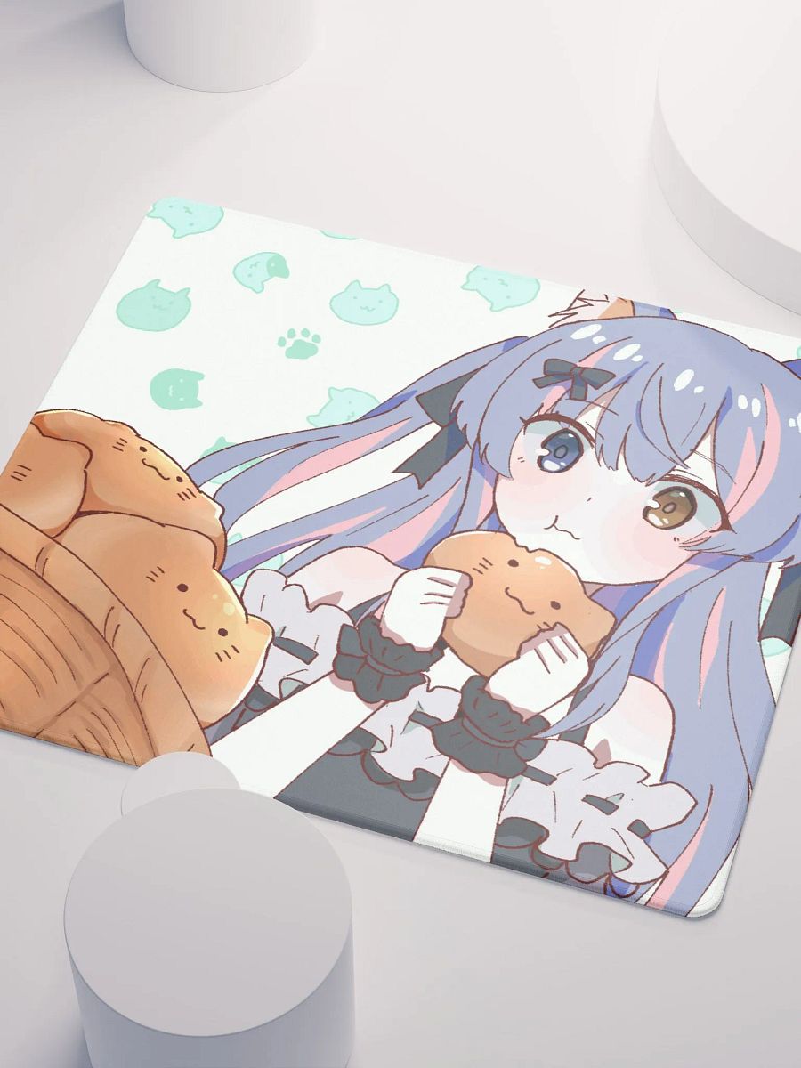 Neko Eating Mousepad product image (3)