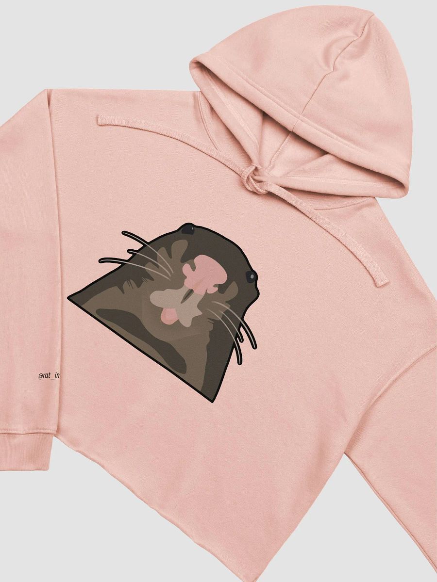 Rats can be influencers too :) Cropped Hoodie product image (3)