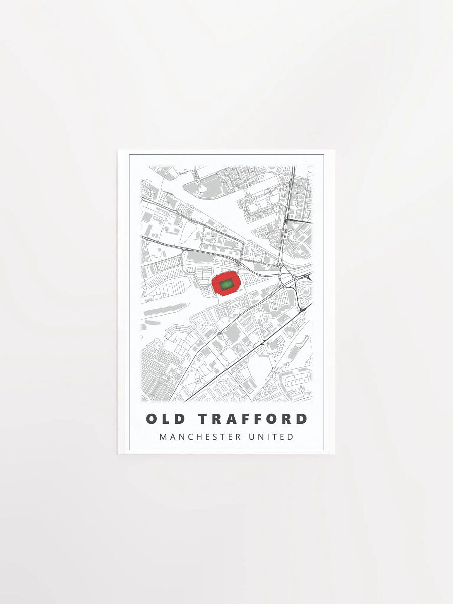 Old Trafford Map - Manchester United product image (2)