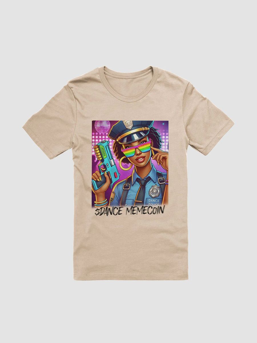 OFFICER FREESTYLE - DANCE MEMECOIN - PREMIUM TEE - TAN product image (3)