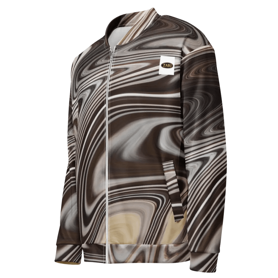 Swirl of Serenity All-Over Print Bomber Jacket product image (3)