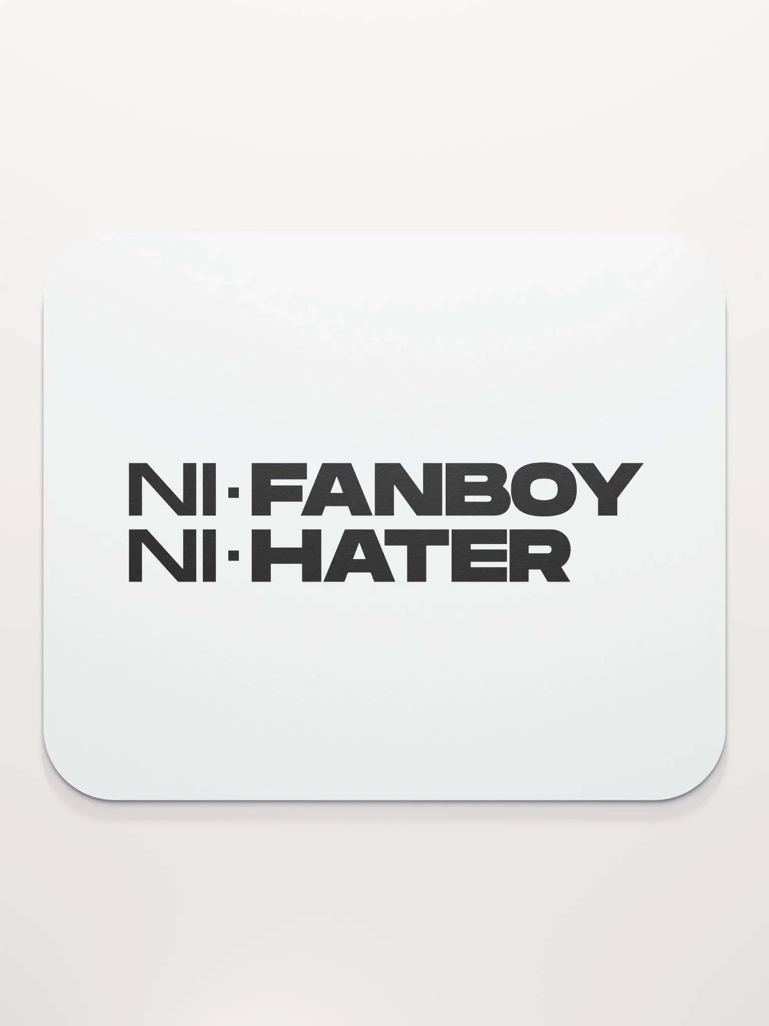 Alfombrilla ratón Fanboy/Hater product image (2)