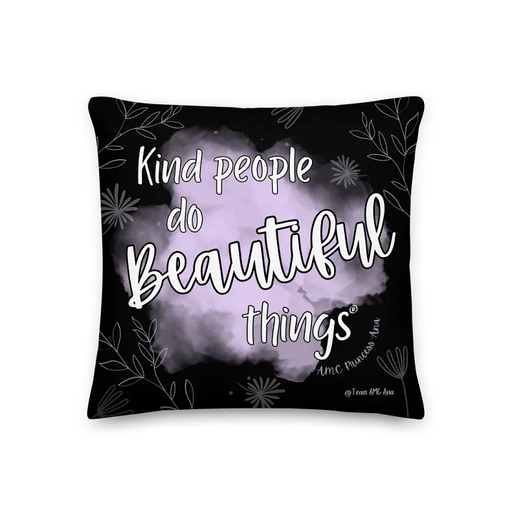 KPDBT - Black/Purple Pillow product image (1)