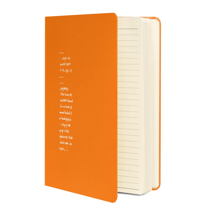 Genesis Block Notebook product image (5)