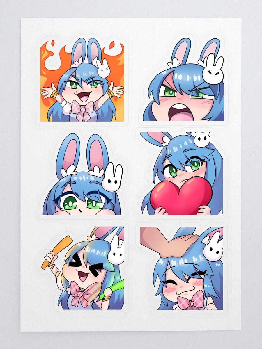 Emote stickers product image (3)