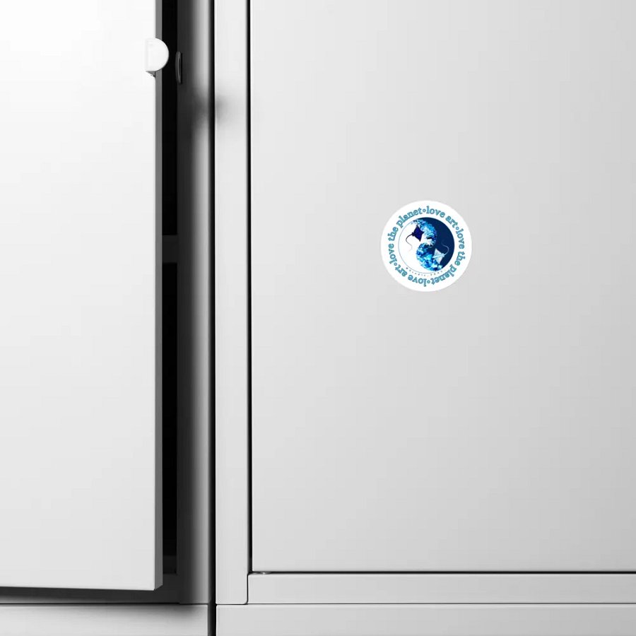 Yin-Yang Eagle Ray Magnets product image (8)