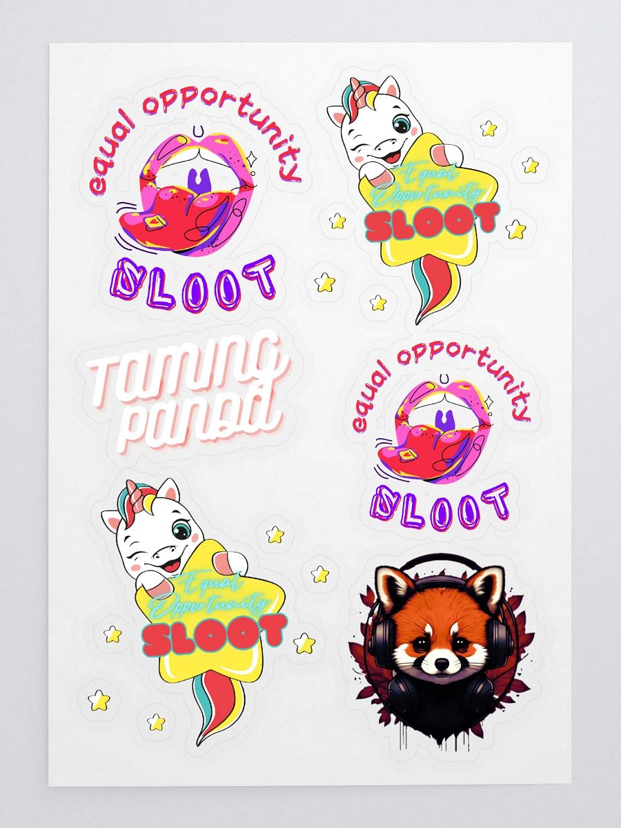 Equal Opportunity SLOOT Sticker Pack! product image (3)