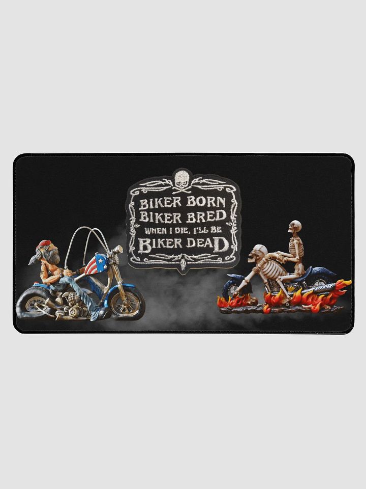 Born To Ride Desk Mat 31.5