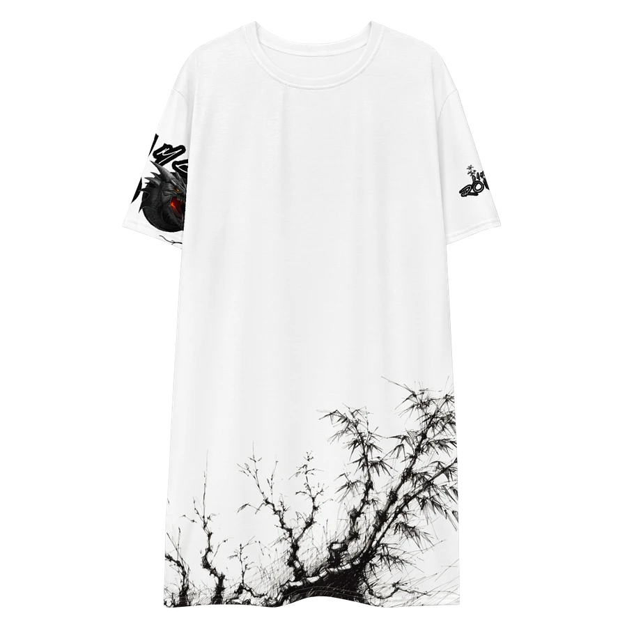 Bamboo Print T-Shirt Dress product image (16)