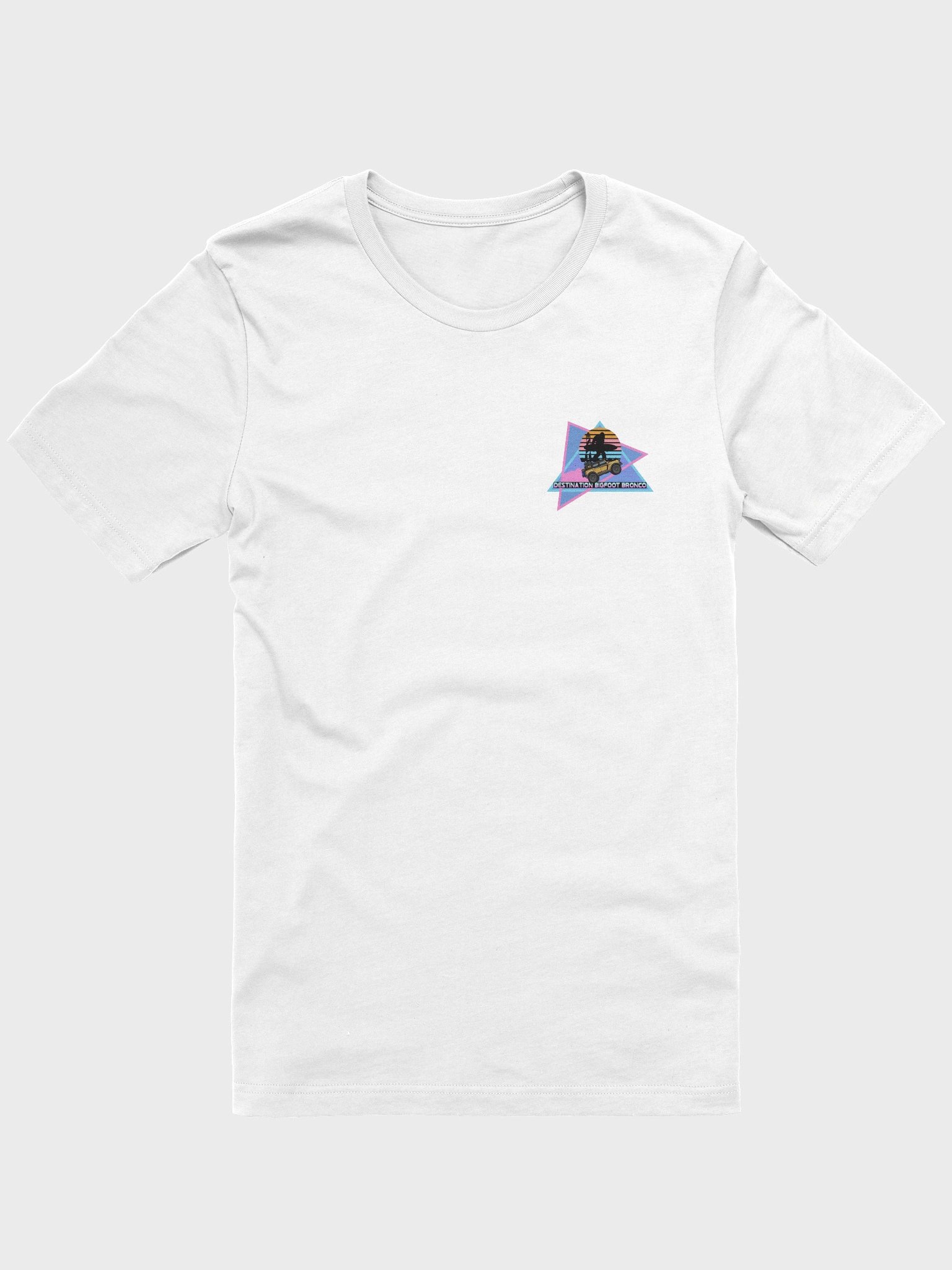 JC Edition Destination Bigfoot Bronco Retro-Inspired T-Shirt (White) product image (1)