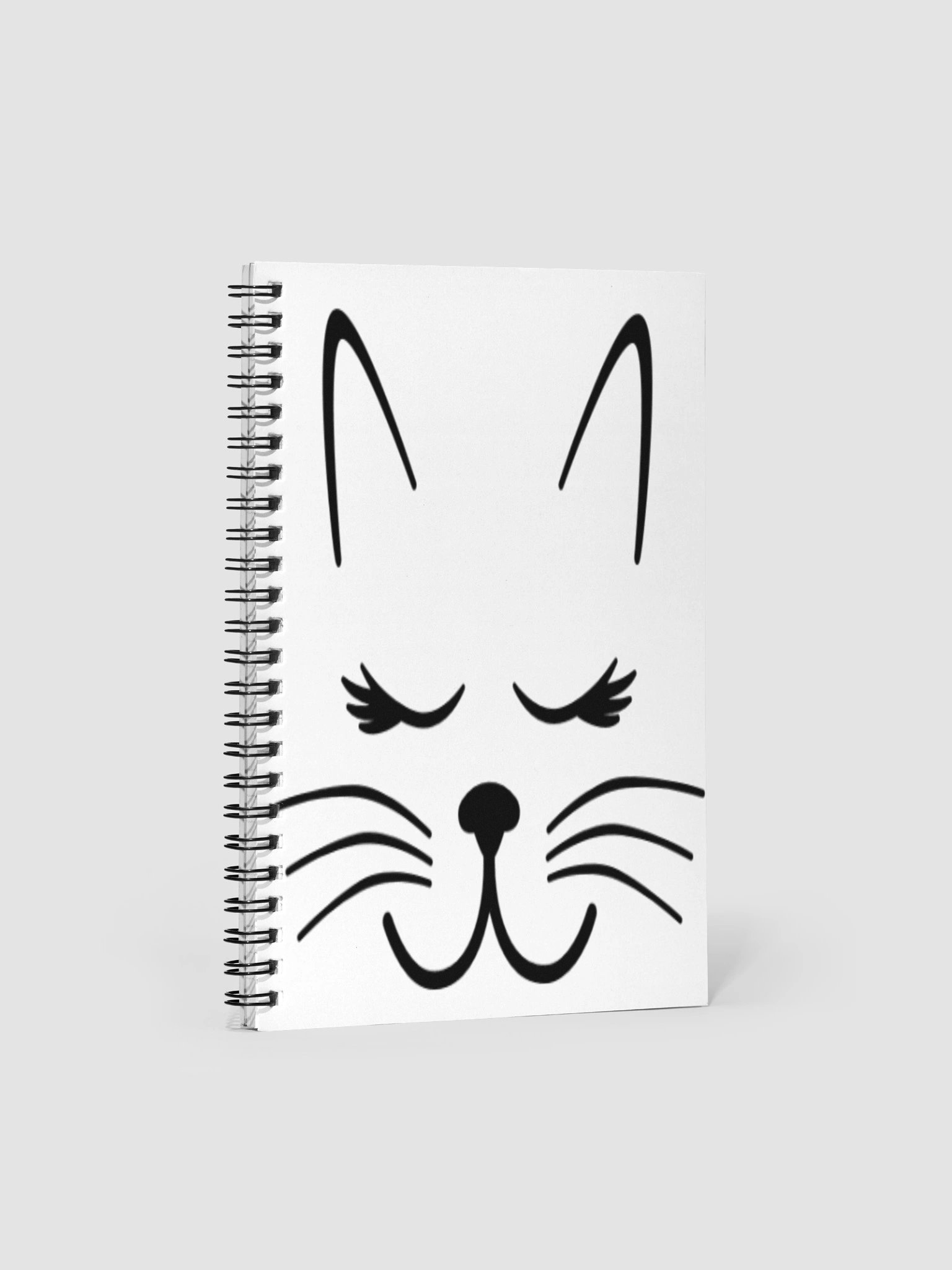 Whimsical Animal Face Spiral Notebook product image (1)