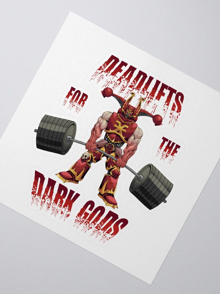 Deadlifts For The Dark Gods - Berzerker Sticker product image (2)
